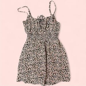 Floral Print Sleeveless Dress